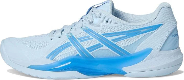ASICS Powerbreak FF Women's Volleyball Shoes Light Blue/Blue : 7 B - Medium, Synthetic - Image 6