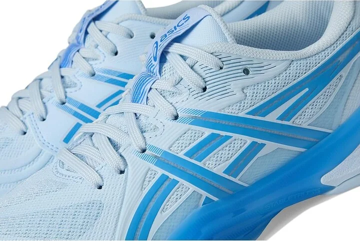 ASICS Powerbreak FF Women's Volleyball Shoes Light Blue/Blue : 7 B - Medium, Synthetic - Image 7