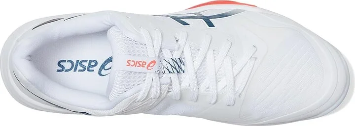 ASICS Sky Elite FF 3 Men's Volleyball Shoes White/Mako Blue : 15 D - Medium, Synthetic - Image 2
