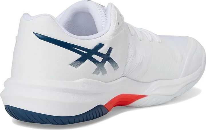 ASICS Sky Elite FF 3 Men's Volleyball Shoes White/Mako Blue : 15 D - Medium, Synthetic - Image 4