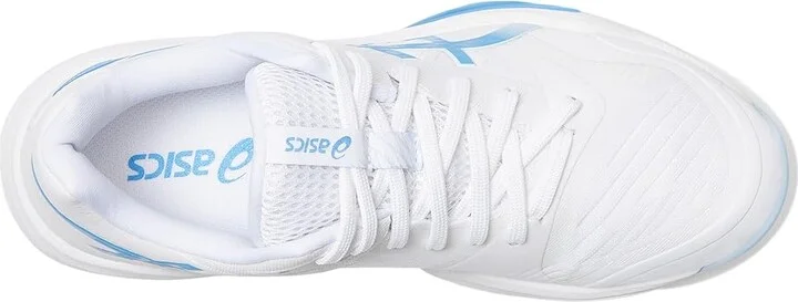 ASICS Sky Elite FF 3 Women's Volleyball Shoes White/Blue Coast : 12 B - Medium, Synthetic - Image 2