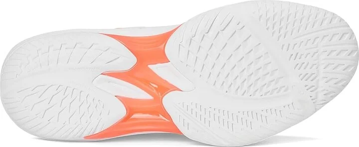 ASICS Sky Elite FF 3 Women's Volleyball Shoes White/Vivid Coral : 10 B - Medium, Synthetic - Image 3