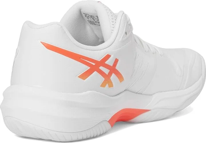 ASICS Sky Elite FF 3 Women's Volleyball Shoes White/Vivid Coral : 10 B - Medium, Synthetic - Image 4