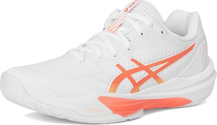 ASICS Sky Elite FF 3 Women's Volleyball Shoes White/Vivid Coral : 10 B - Medium, Synthetic - Image 5