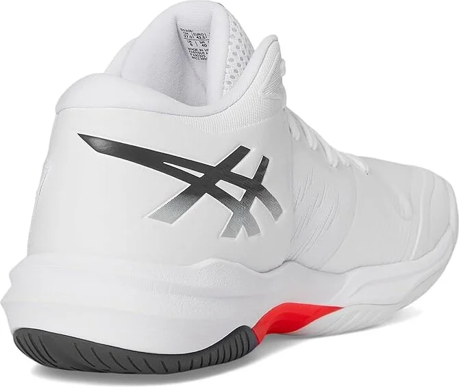 ASICS Sky Elite FF MT 3 Men's Volleyball Shoes White/Mako Blue : 14 D - Medium, Synthetic - Image 4