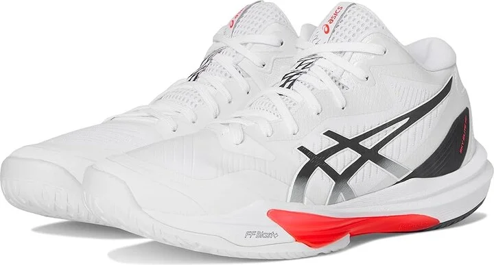 ASICS Sky Elite FF MT 3 Men's Volleyball Shoes White/Mako Blue : 14 D - Medium, Synthetic