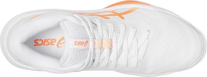 ASICS Sky Elite FF MT 3 Women's Volleyball Shoes White/Vivid Coral : 8 B - Medium, Synthetic - Image 2