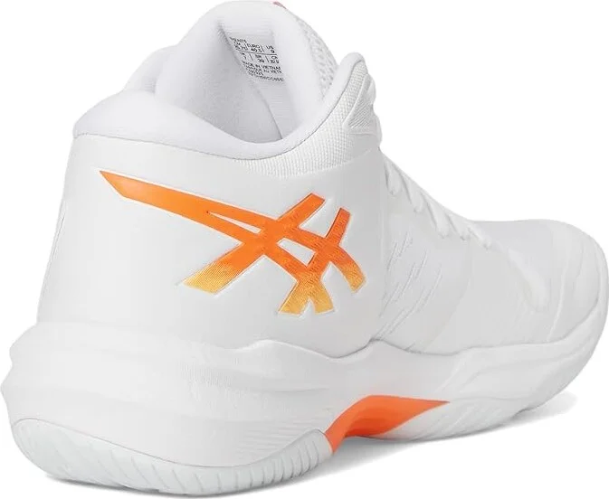 ASICS Sky Elite FF MT 3 Women's Volleyball Shoes White/Vivid Coral : 8 B - Medium, Synthetic - Image 4