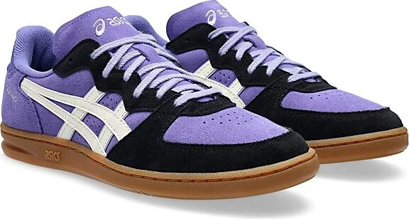 ASICS Skyhand OG Suede Sportstyle Sneakers in Blue Violet/Cream - Image 4