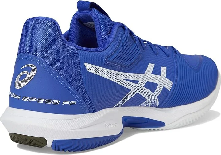 ASICS Solution Speed FF 3 Clay Men's Shoes Dark Cobalt/White : 13 D - Medium, Mesh/Polyester/Synthetic - Image 4