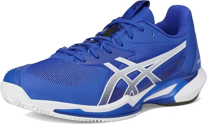 ASICS Solution Speed FF 3 Clay Men's Shoes Dark Cobalt/White : 13 D - Medium, Mesh/Polyester/Synthetic - Image 5