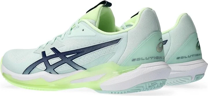 ASICS Solution Speed FF 3 Clay Women's Shoes Pale Mint/Blue Expanse : 5 B - Medium - Image 2