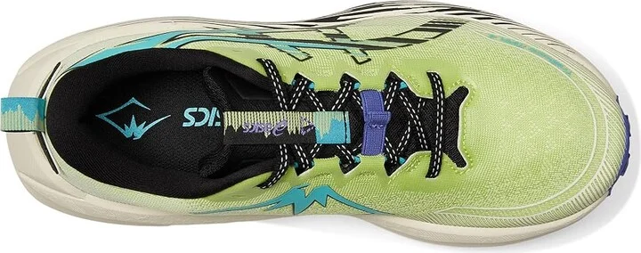 ASICS Trabuco Max 4 Men's Running Shoes Lime Green/Black : 9.5 D - Medium, Synthetic - Image 2