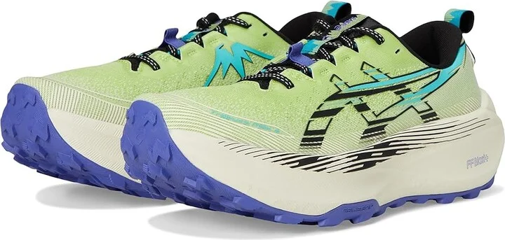 ASICS Trabuco Max 4 Men's Running Shoes Lime Green/Black : 9.5 D - Medium, Synthetic