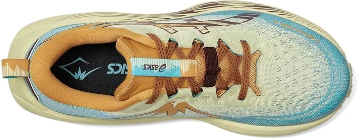 ASICS Trabuco Max 4 Men's Running Shoes Wheat Yellow/Dark Red Planet : 11 D - Medium, Synthetic - Image 2