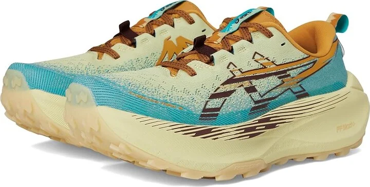 ASICS Trabuco Max 4 Men's Running Shoes Wheat Yellow/Dark Red Planet : 11 D - Medium, Synthetic