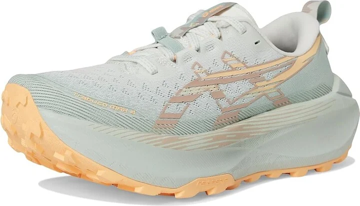 ASICS Trabuco Max 4 Women's Running Shoes Cream/Dusty Steppe : 11.5 B - Medium, Synthetic - Image 5