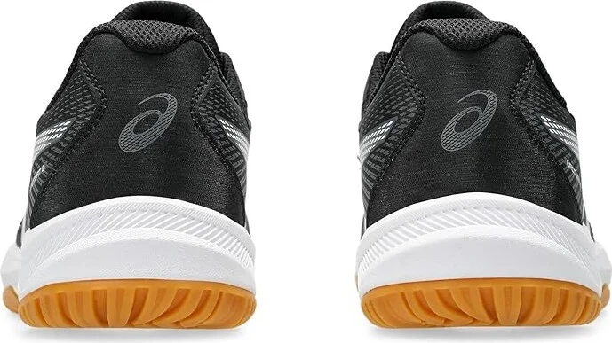 ASICS Upcourt 6 Women's Volleyball Shoes Black/White : 8.5 B - Medium, Synthetic - Image 4