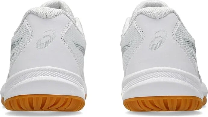 ASICS Upcourt 6 Women's Volleyball Shoes White/Pure Silver : 11 B - Medium, Synthetic - Image 5
