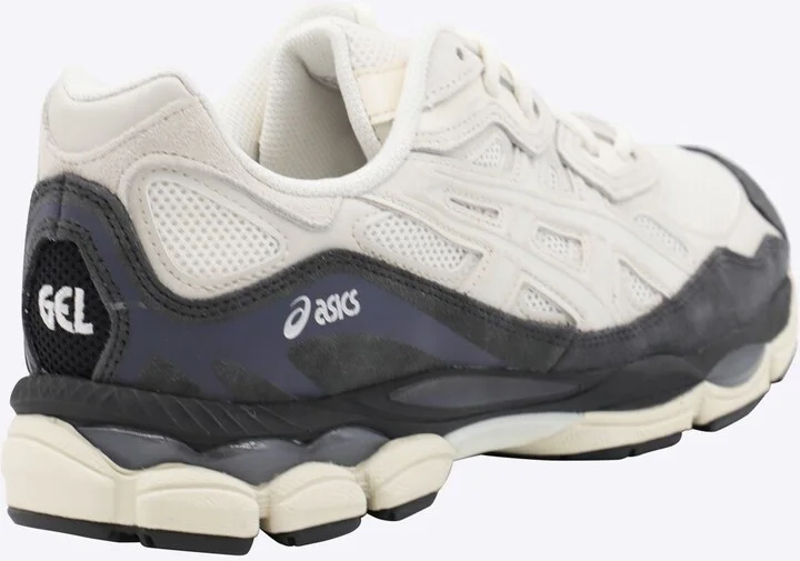 Asics White And Black Gel-Nyc Sneakers - Image 3