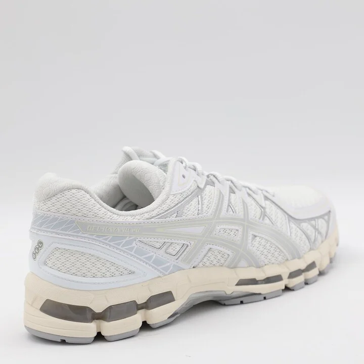 Asics White And Silver Sneakers - Image 2
