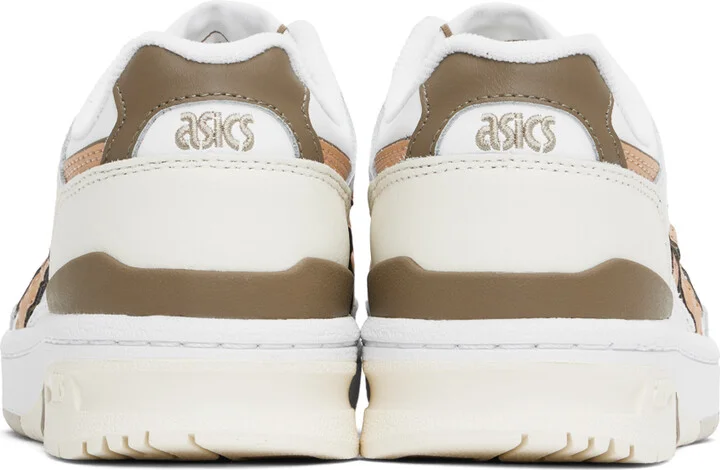 ASICS White & Beige EX89 Sneakers - Image 2