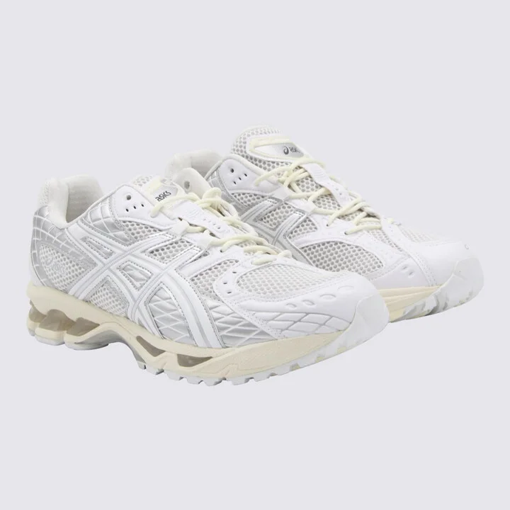 Asics White Gel Nimbus Sneakers - Image 2