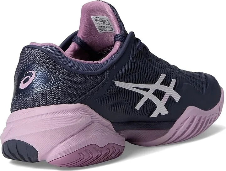ASICS Women's Court FF 3 Women's Shoes Indigo Fog/White : 7.5 B - Medium, Textile/Synthetic - Image 4