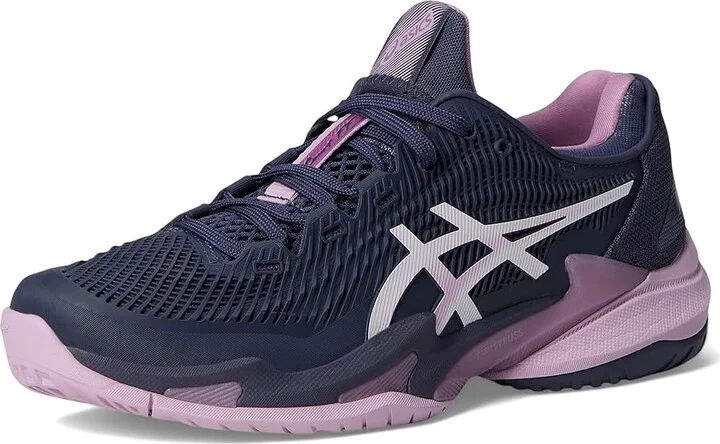 ASICS Women's Court FF 3 Women's Shoes Indigo Fog/White : 7.5 B - Medium, Textile/Synthetic - Image 5