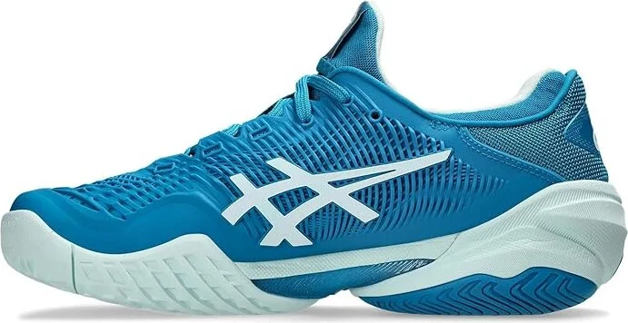 ASICS Women's Court FF 3 Women's Shoes Teal Blue/White : 5 B - Medium, Textile/Synthetic - Image 6