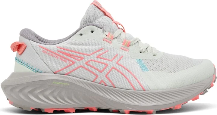 Asics Women's Excite Trail 2 Trail Running Sneakers from Finish Line - Lake Gray, Guava - Image 2