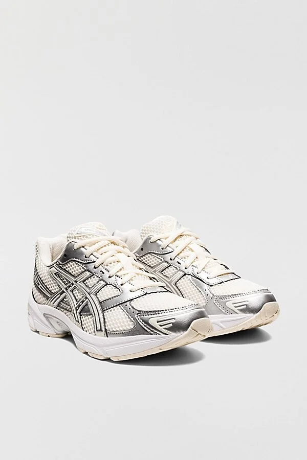 ASICS Women's GEL-1130 Sneaker in Cream/Reddish Brown - Image 5
