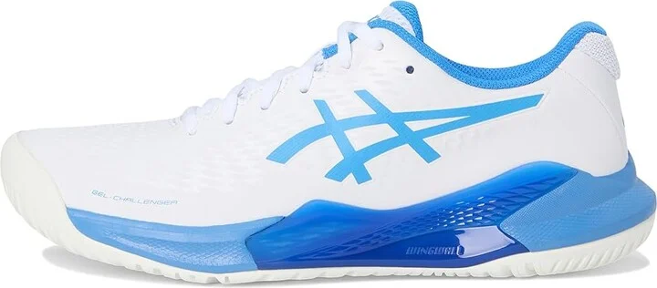 ASICS Women's GEL-Challenger 14 Tennis Shoe Women's Shoes White/Blue Coast : 9.5 B - Medium - Image 6