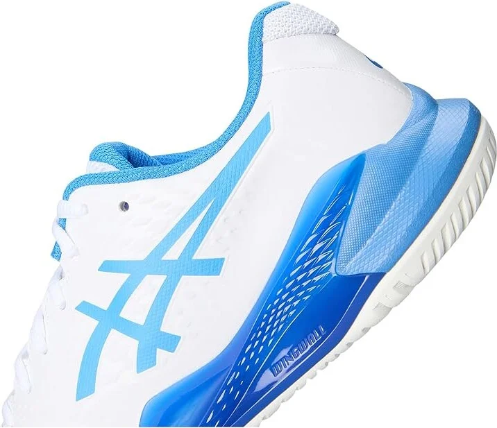 ASICS Women's GEL-Challenger 14 Tennis Shoe Women's Shoes White/Blue Coast : 9.5 B - Medium - Image 7