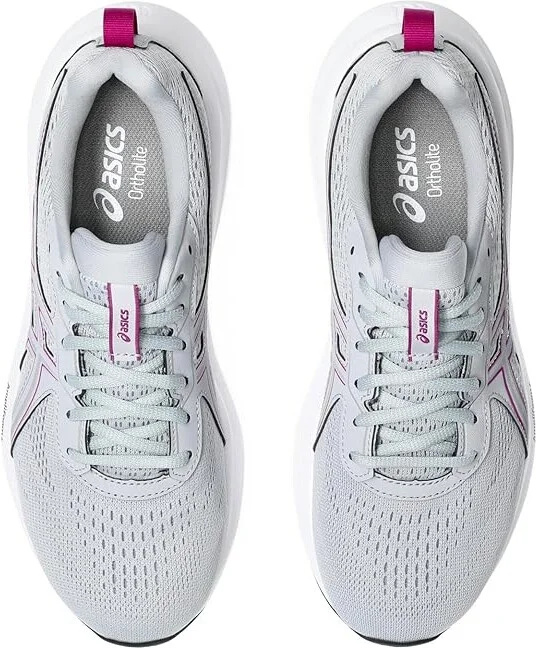 ASICS Women's GEL-Contend 9 Women's Running Shoes Piedmont Grey/Purple Spectrum : 8 D - Wide, Synthetic - Image 2