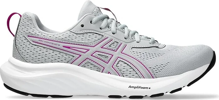 ASICS Women's GEL-Contend 9 Women's Running Shoes Piedmont Grey/Purple Spectrum : 8 D - Wide, Synthetic - Image 7