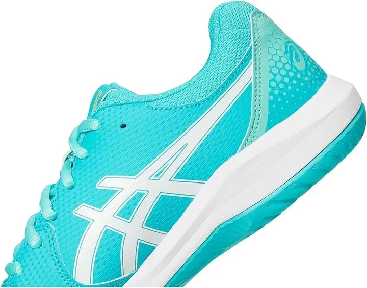 ASICS Women's GEL-Dedicate 8 Pickleball Women's Shoes Energy Aqua/White : 9 B - Medium, Synthetic - Image 7