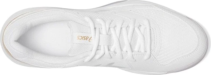 ASICS Women's GEL-Dedicate 8 Pickleball Women's Shoes White/Dusk Violet : 12 B - Medium, Synthetic - Image 2