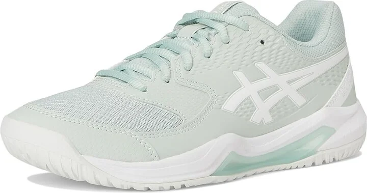 ASICS Women's GEL-Dedicate 8 Tennis Shoe Women's Shoes Lichen Rock/White : 5.5 B - Medium, Synthetic - Image 5