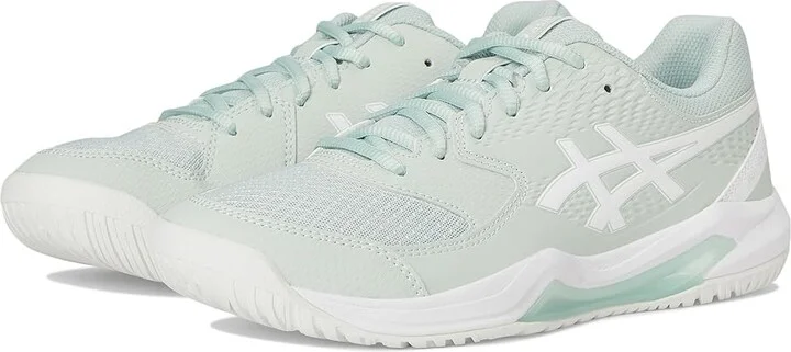 ASICS Women's GEL-Dedicate 8 Tennis Shoe Women's Shoes Lichen Rock/White : 5.5 B - Medium, Synthetic