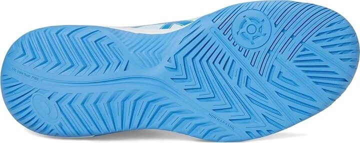 ASICS Women's GEL-Dedicate 8 Tennis Shoe Women's Shoes Light Blue/Blue Coast : 6.5 B - Medium, Synthetic - Image 3