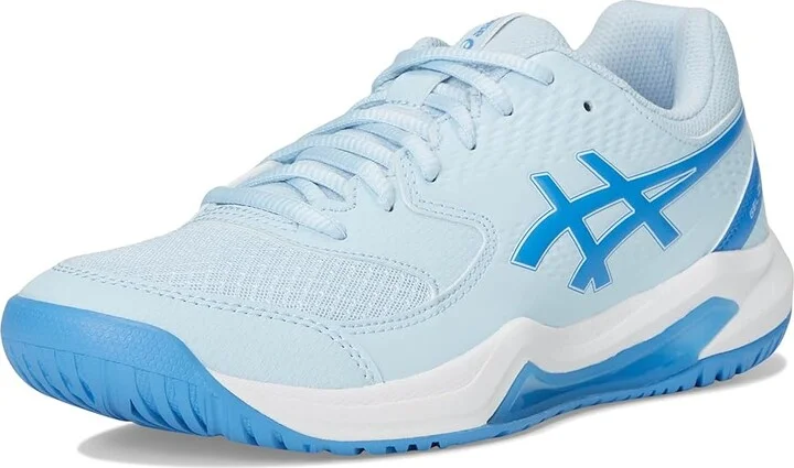ASICS Women's GEL-Dedicate 8 Tennis Shoe Women's Shoes Light Blue/Blue Coast : 6.5 B - Medium, Synthetic - Image 5