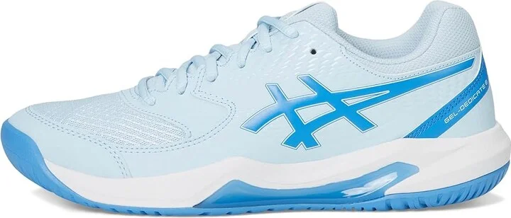 ASICS Women's GEL-Dedicate 8 Tennis Shoe Women's Shoes Light Blue/Blue Coast : 6.5 B - Medium, Synthetic - Image 6