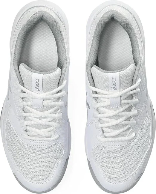 ASICS Women's GEL-Dedicate 8 Tennis Shoe Women's Shoes White/Pure Silver : 8 B - Medium, Synthetic - Image 2