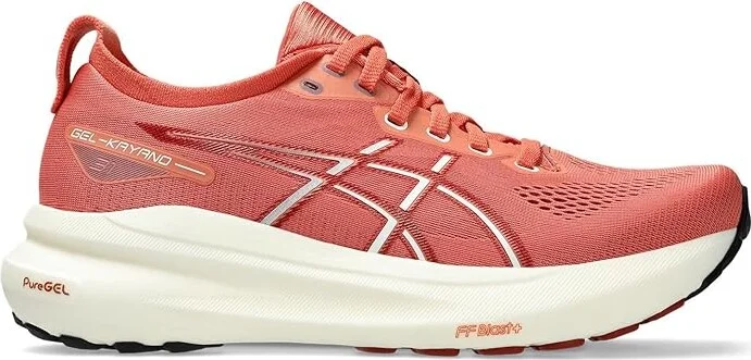 ASICS Women's GEL-Kayano 31 Women's Running Shoes Desert Red/White : 6.5 B - Medium, Synthetic - Image 7