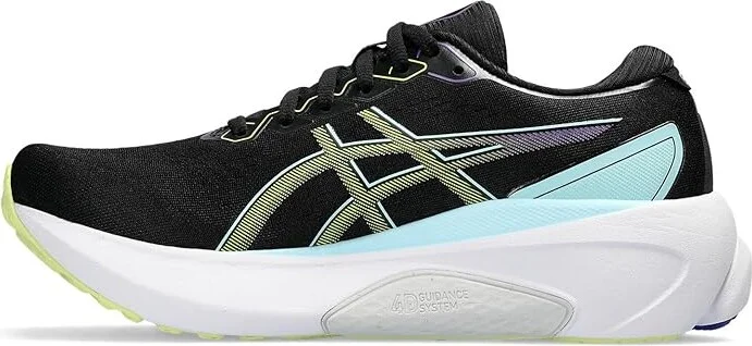 ASICS Women's GEL-Kayano(r) 30 Women's Shoes Black/Glow Yellow : 7.5 D - Wide - Image 5