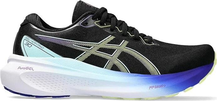 ASICS Women's GEL-Kayano(r) 30 Women's Shoes Black/Glow Yellow : 7.5 D - Wide - Image 6