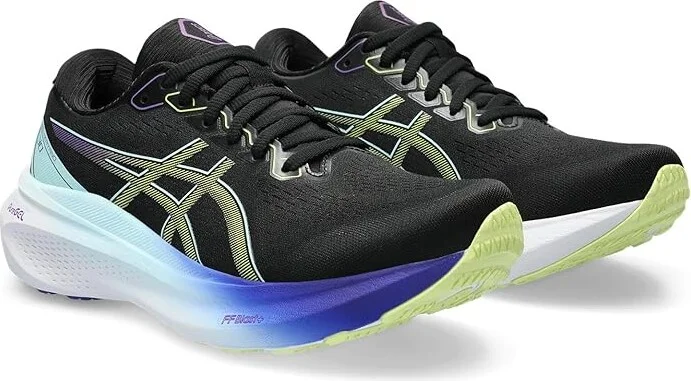 ASICS Women's GEL-Kayano(r) 30 Women's Shoes Black/Glow Yellow : 7.5 D - Wide