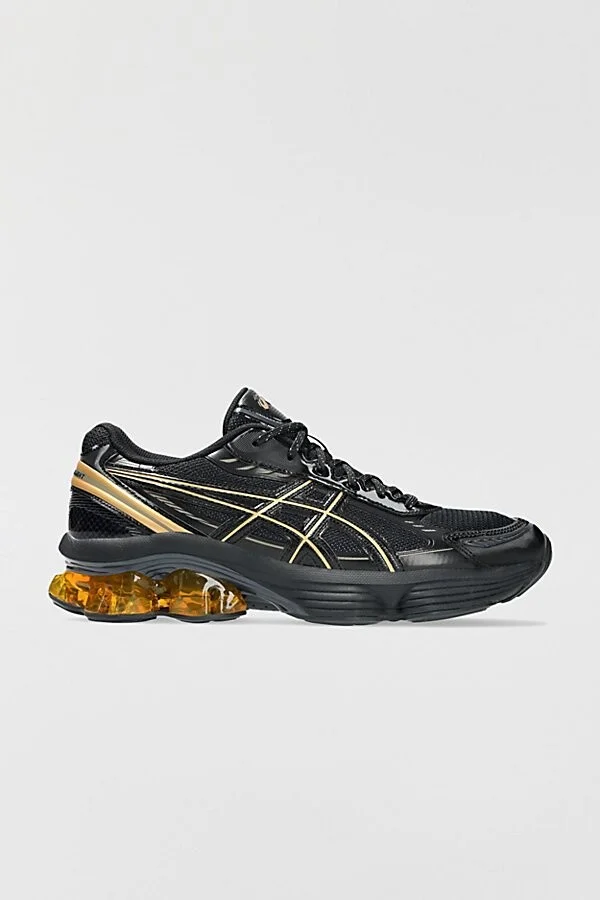 ASICS Women's Gel-Kinetic Fluent Sneaker in Black/Black