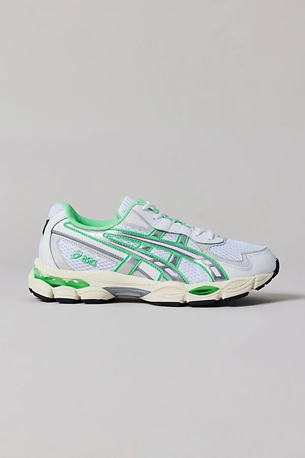 ASICS Women's GEL-NYC 2055 Sneaker in White/Menthol - Image 4